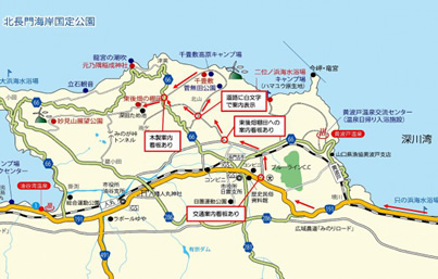 東後畑棚田MAP