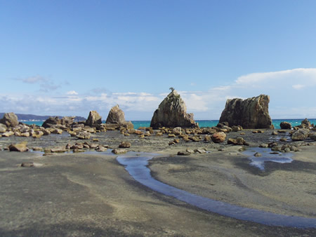 橋杭岩の写真